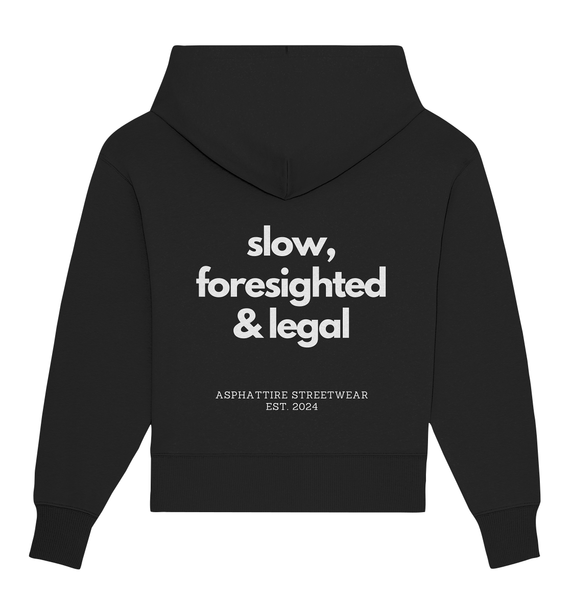 Exemplary - Black Organic Oversize Hoodie