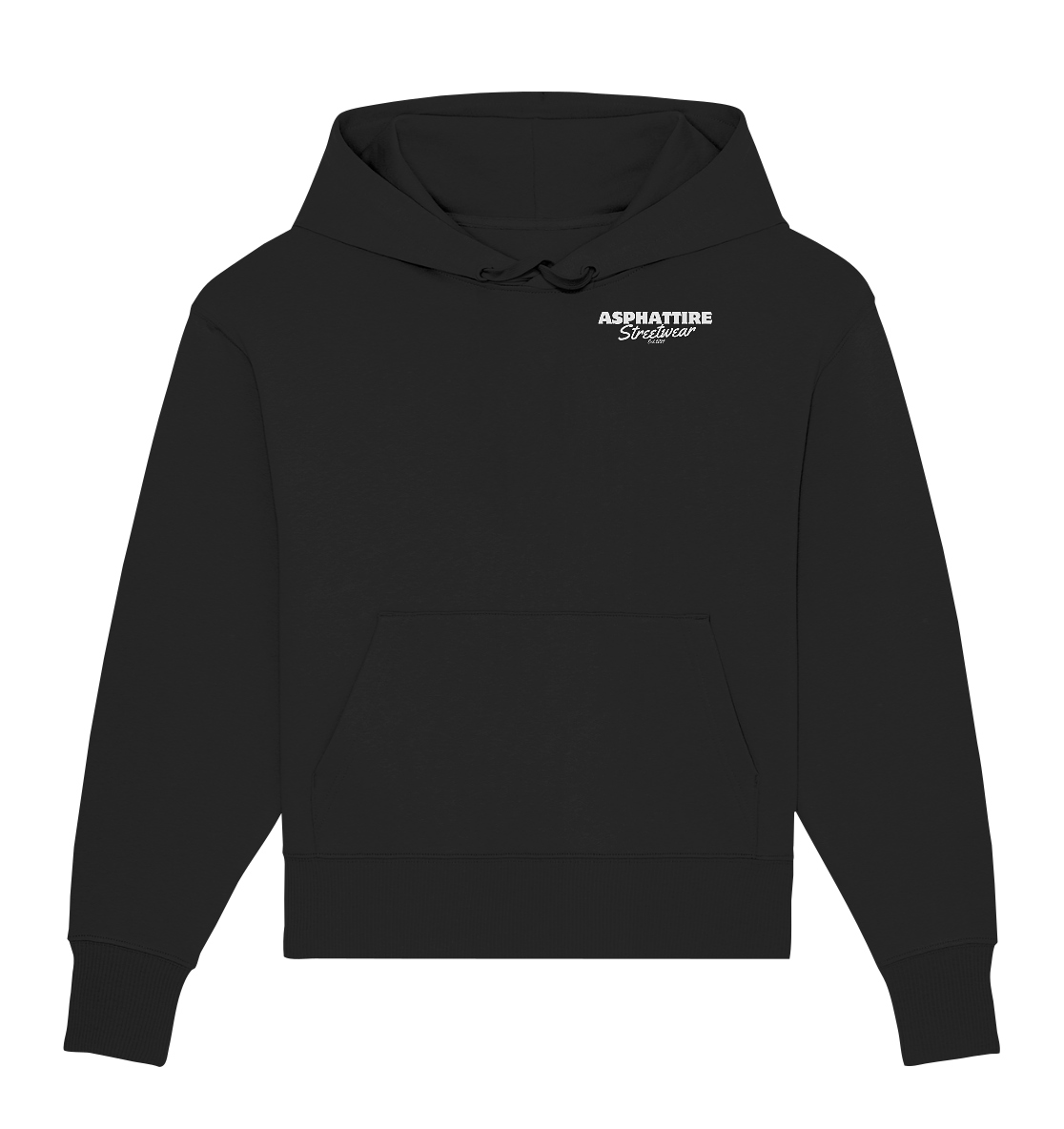 Exemplary - Black Organic Oversize Hoodie