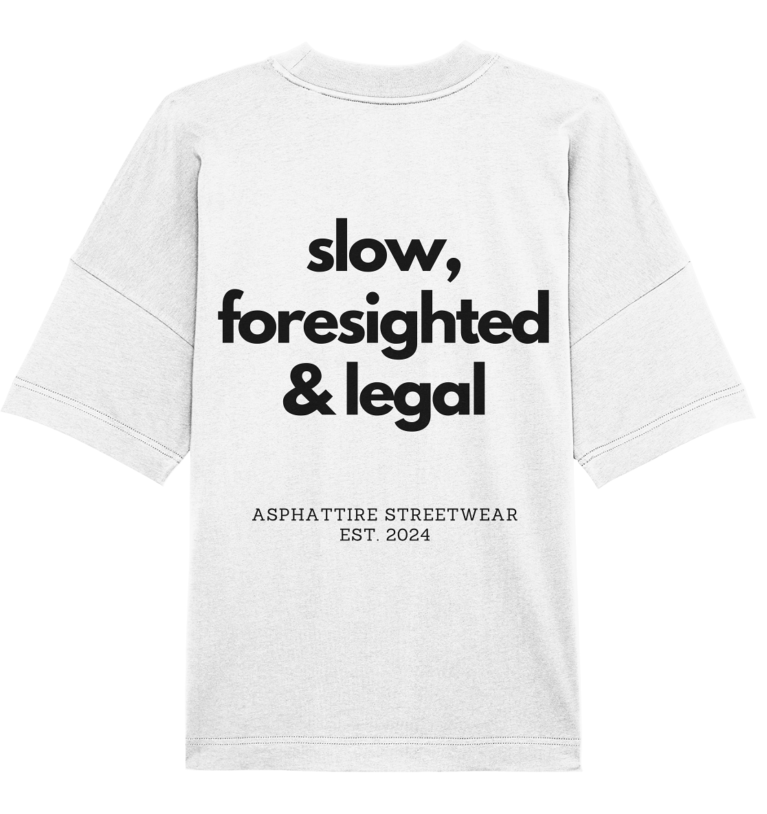 Exemplary  - White Organic Oversize Shirt