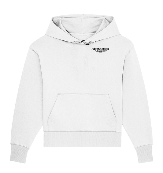 Exemplary  - White Organic Oversize Hoodie