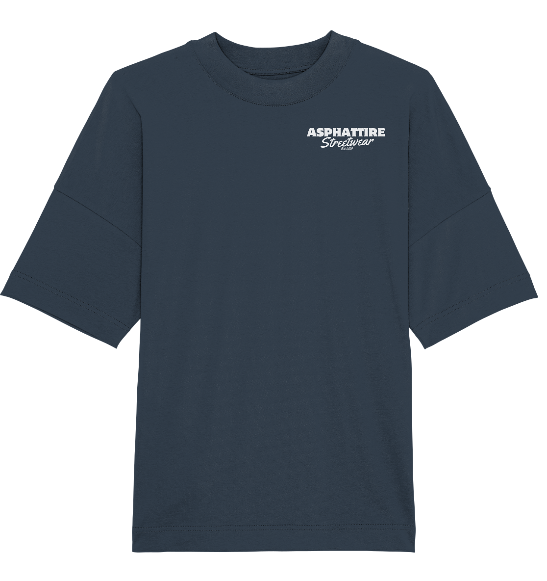 Exemplary  - India Ink Grey Organic Oversize Shirt