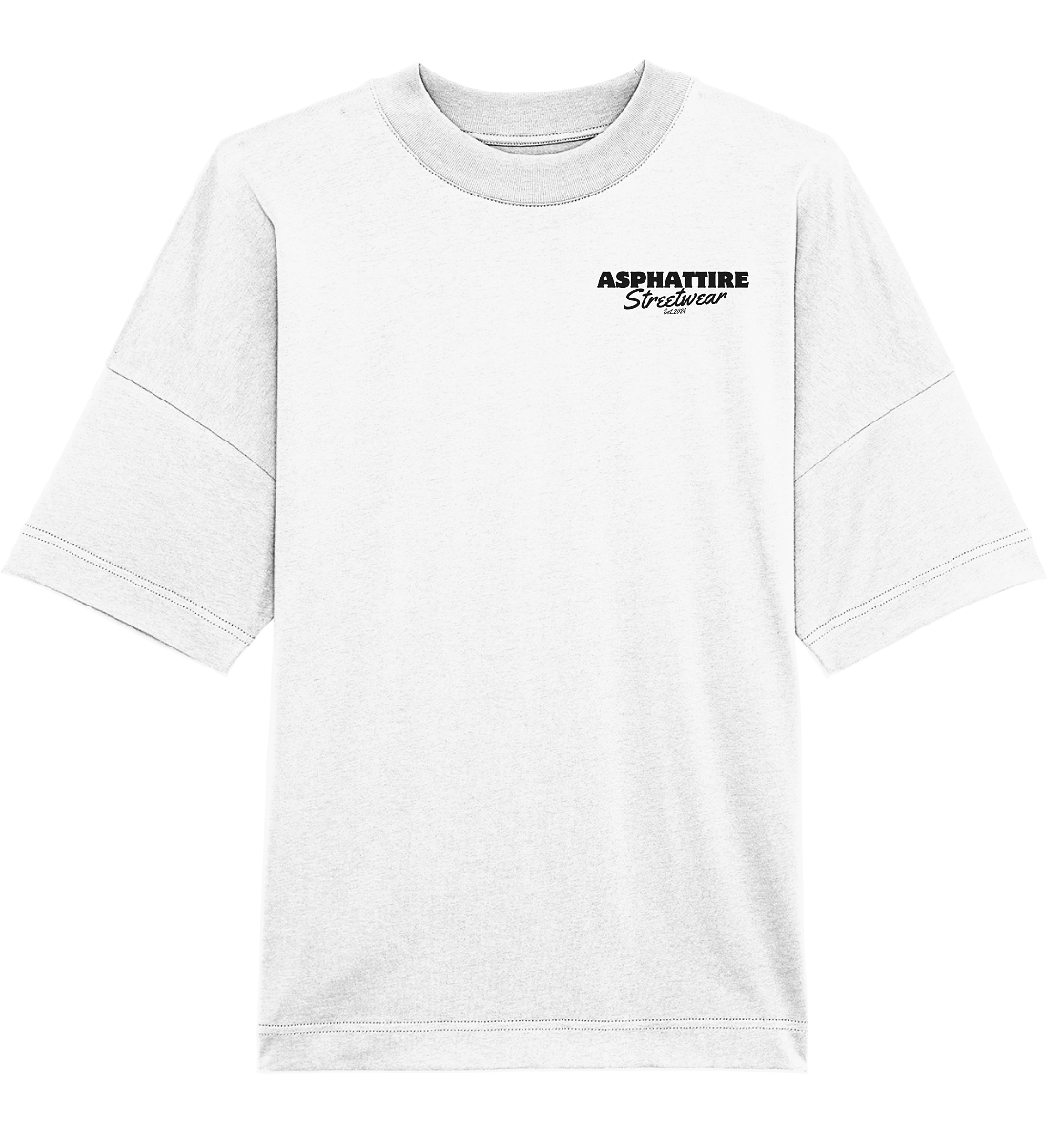 police - White Organic Oversize Shirt