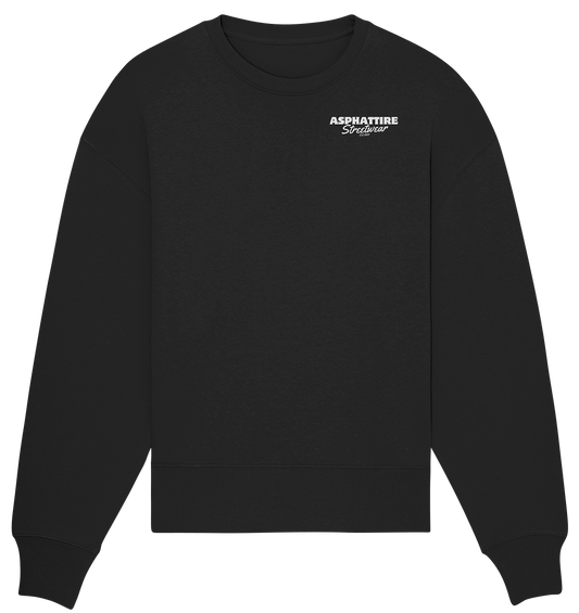 Exemplary  - Black Organic Oversize Sweatshirt