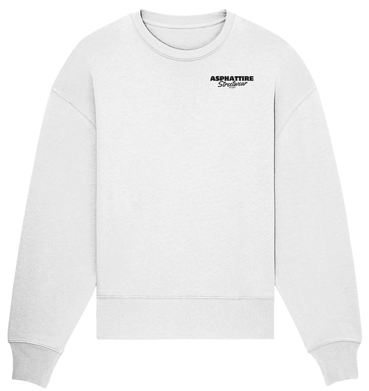Exemplary  - White Organic Oversize Sweatshirt